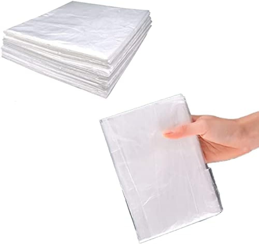 Sauna Blanket Sauna Blanket Liners 50pcs Plastic Sheeting for Body Wrap Used Inside A Far Infrared Sauna Blanket 47"x82" - Sauna Blanket Accessories for Beauty Salon Spa Sauna