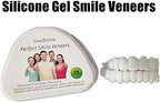 New Silicone Gel Smile Upper and Lower Cosmetic Teeth Tooth Cover Perfect Smile Veneers Comfort Fit Flex molds Mold Denture Braces