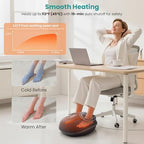 Nekteck Foot Massager with Heat: 2026 Upgraded Remote Control Shiatsu Feet Massager for Plantar Fasciitis, Deep Kneading Therapy Air Compression Massage Tools for Foot Health, Gifts for Men Women