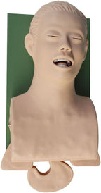 INTBUYING Electron Intubation Adult Manikin 110V-220V Airway Medical Mannequin for Training Teaching Model with Alarm
