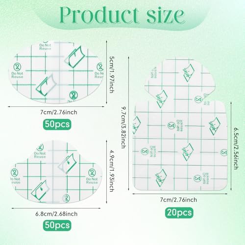Threlaco 120 Pcs Self Adhesive Invisible Heel Anti Wear Sticker Waterproof Anti Wear Foot Care Heel Protection Pad Ultra Thin Transparent Multiple Shape Sticker for High Heels Toe Feet Prevention