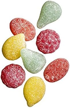 Fazer Tutti Frutti Sour - Gelatin Free - Fruity - Wine Gums - Candies - Assorted Sweets - Box 2,0 kg