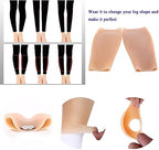 Silicone Fake Calf Pads Realistic Calf Leg Enhancer Arms Sleeve for Crooked Or Thin Legs Arms Scar Cover