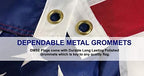 DMSE British Navy Royal Ensign White Historical Flag 2X3 Ft Foot 100% Polyester 100D Flag UV Resistant (2' X 3' Ft Foot)