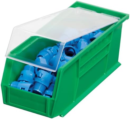 Akro-Mils 30225CRY Crystal Clear Lid for 30224 AkroBin Storage Bins, (12-Pack)