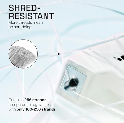 REACH Waxed Dental Floss, 2X More Value, Plaque Remover for Teeth, Shred Resistant, Floss Slides Smoothly, Easy to Use, Waxed, for Adults & Kids, Oral Care, PFAS Free, 3 Pack, 115 yd, Unflavored