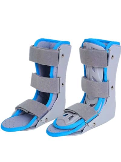 Kids AFO Ankle Foot Orthosis Pediatric Drop Foot Splint Child Shin Ankle Foot Brace Night Splint (Medium, Right foot)