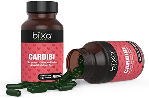 Ayurvedic Natural Herbal Supplement CARDIBI Capsules Pure Authentic Premium Quality 60 Veg Capsules (450mg) (with Arjuna,Guggul, Punarnava, Trikatu Powder and Garlic Extract)