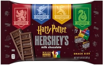 Hersheys, Halloween Milk Chocolate Harry Potter Snack Size Bar, 9.45 Ounce