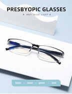 B&Q 6 Pack Reading Glasses for Women & Men – Blue Light Blocking Readers for Men & Women