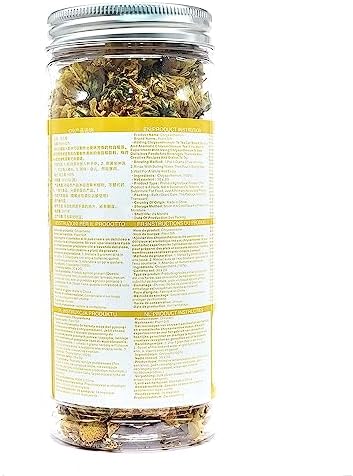 Plant Gift 100% Chinese Hangzhou White Chrysanthemum Tea Edible Flowers Loose Flower Scented Flower Tea 30g/1oz