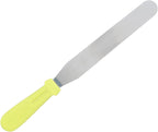 Wax Spatula, Wax Applicator Sticks with Ergonomic Handle 8 Inch Stainless Steel Hair Removal Spatula Straight Wax Mixing Knife for Home and Salon Use