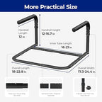 L1 Stand Assist Rail for Couch, Chair Stand Assist Aid for Elderly, Elderly Assistance Products, Disabled, Senior Mobility Aids Adjustable for Sit, Stand, Couch Cane, 18 in Couch Wide at Least