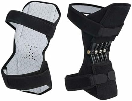 Knee Booster Exoskeleton 1 Pairs, Knee Booster Knee Joint Support Braces, for Squat, Climbing, Jogging Work Out