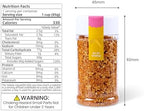 Gold Sprinkles for Cakes Decorating, Star Sprinkles Mix for Cupcake and Cake Toppers Edible Gold Stars Cake Decorations, Dessert Decoration