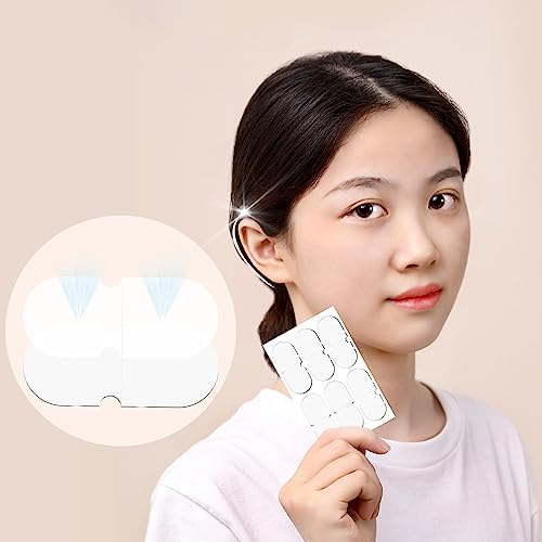10pcs Ear Support Stickers Invisible Ear Corrector Ear Lobe Support Patches Ear Makeup V-Face Stickers Easy Use Silicone