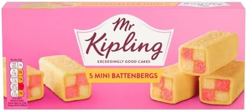 Mr Kipling Mini Battenberg Cakes 150g