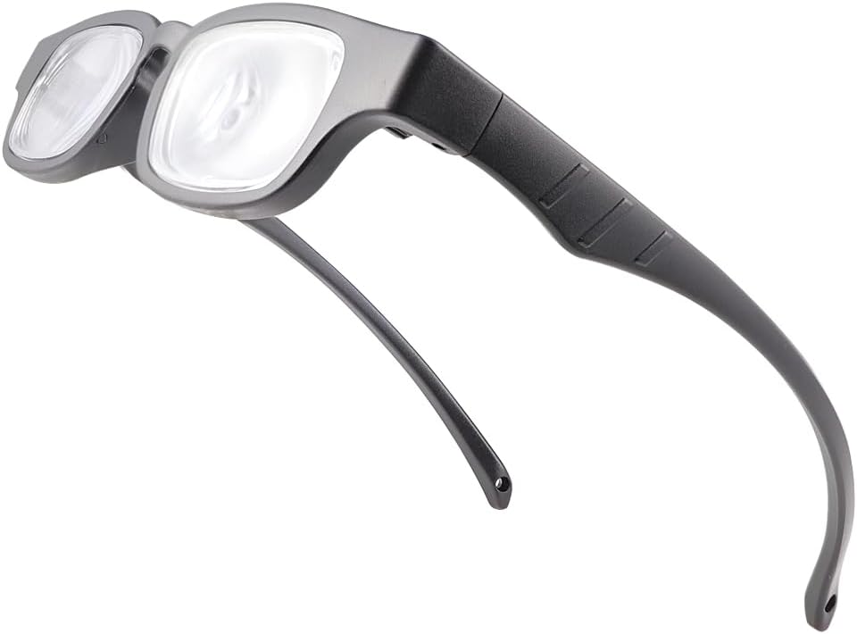 Flex Focal Adjustable Focus 0D to 350D Diopters Dial Vision Reading Glasses Zoom Eyeglasses for Men Women One Power Auto Focus Presbyopic Readers Variable Focus Eyewear