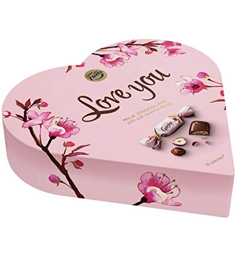 Fazer Geisha Milk with soft hazelnut filling Chocolate 16 Boxes of 225g