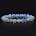 Justinstones Gemstone Crystals Chakra Beads Bracelet Crystal Healing 10mm Round Stretchable Bracelet for Her Gift
