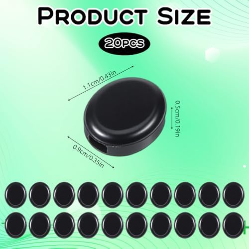 Eyeglasses Temple Grips Retainer, 10 Pairs Silicone Anti Slip Eyewear Retainer Eyeglasses Stopper for Ear Hooks Holder Mini Eyewear Frame Grips for Spectacle, Eyewears, Glasses, Sunglasses, Black
