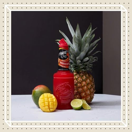 Finest Call Premium Tropical Fruit Puree, 1 Liter Bottle (33.8 Fl Oz), Pack of 3