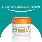 Puressentiel Muscle and Joints Balm - Essential Oil and Shea Butter Balm for Back and Neck Massage - Dye-Free, No Preservatives - 1.01 oz