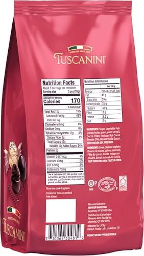 Tuscanini Fine Italian Dark Chocolate Truffles, Roma, 5.4oz (2 Pack) | Gourmet Italian | Dairy Free | Premium Gift | Perfect for Holidays & Celebrations