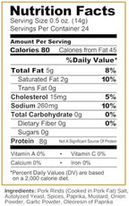 Pork King Good - Pork Rind Breadcrumbs - 2 Pack! Keto Friendly, Paleo, Gluten-Free, Sugar Free, Zero Carb Panko Substitute (Two 12 Oz Jars) (Original, 2 Pack)