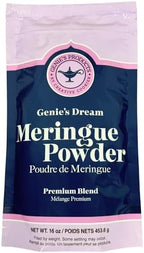 Genie's Dream Premium Meringue Powder, 16oz (1lb) pouch