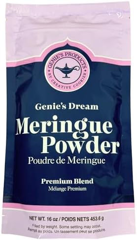 Genie's Dream Premium Meringue Powder, 16oz (1lb) pouch