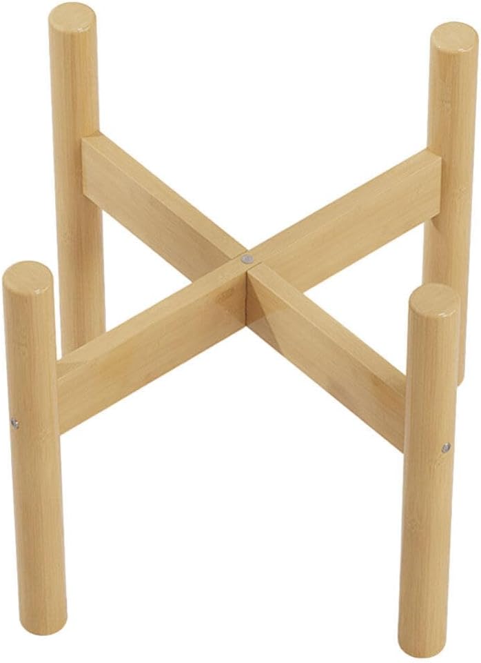 Plant Stand for Indoor Use Cross-shaped Flower Rack for Spaces Planter Holder for Desktop Balcony and Windowsill Decor