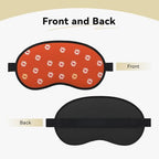 Sunflower Red Sleep Eye Mask for Women Men Soft Comfort Blackout Eye Cover with Elastic Strap Sleeping Eye Masks for Side Sleeper Night Sleeping Mask Cover for Travel Nap Meditation