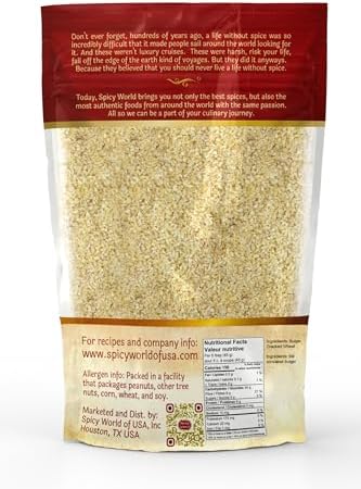 Bulgur Cracked Wheat Fine #1, 2 LB Bag (32oz) | USA Grown Bulgar Wheat for Tabouleh | 100% Natural & Pure | Great for Vegan Recipes by Spicy World