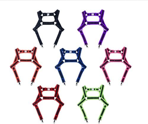 JOCKMAIL Men's Body Chest Harness Adjustable Elastic Waistband Sexy Underwear Halter Belt for Men