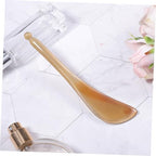 Beaupretty Guasha Massage Tool, Natural Ox Horn Plate Scraping Facial Massage Board for Face and Body SPA Skincare