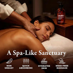 Gya Labs Calming Massage Oil - 6.76 Fl Oz - Lavender Massage Oil & Total Relaxation, Inspires Spa-Like Atmosphere - Authentic Ingredients, Non-Gmo And Cruelty-Free