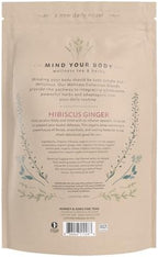 Harney & Sons Organic Hibiscus Ginger Tune-Up Tea, Bag of 50 sachets, 50 Count
