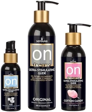 sensuva Ultra-Stimulating On Insane Personal Moisturizer | Cotton Candy | 2 fl.oz.