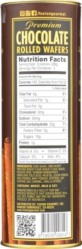 Dolcetto Chocolate Rolled Wafers 3 Oz. (Pack of 12)