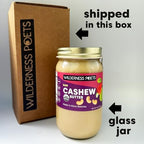 Wilderness Poets, Organic Cashew Butter - Raw, Vegan, Paleo, No Added Sugar - 16 Ounce (Pack of 1)