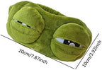 Cute 3D Frog Eye Sleep Mask, Funny Cute Frog Eye Blindfold Cover for Children Adult, Soft Eyeshade Sleeping Mask for Plane Travel Yoga Office Snap (Green)