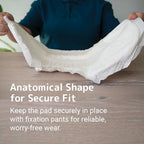 Abena San Premium Incontinence Pads, Heavy Absorbency, (Sizes 8 to 11), Size 10, 25 Count