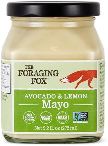 Foraging Fox Avocado and Lemon Mayonnaise 9.2fl oz single unit