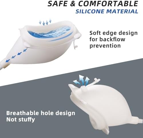 Wearable Urine Collector for Men with Silicone Urine Cup Adjustable Support Pants and Dual Urinary Bags 2000ml Night Use and 1000ml Day Use External Catheter for Men, Elderly Men Grey