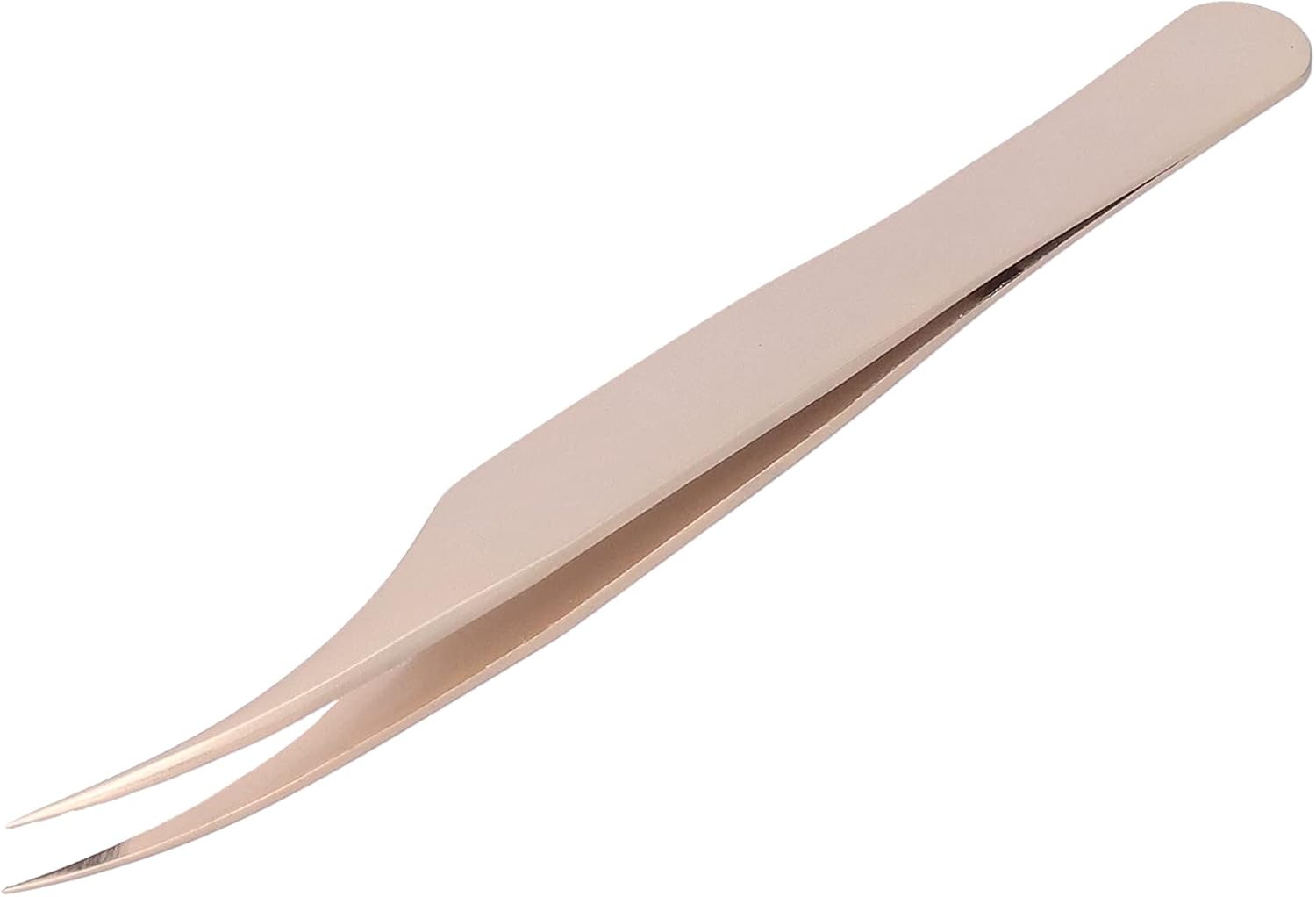 Naroote Lash Tweezers, Lash Tweezers Stainless Steel Eyelash Extension with Exceptional Accuracy and Flair for Separation of False Eyelashes (#4)
