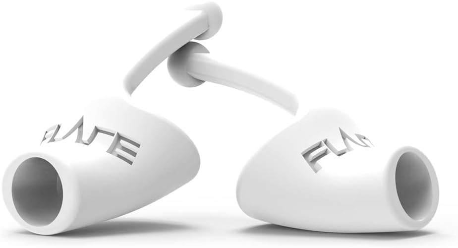Flare Calmer Night Mini – Small Sleeping Ear Plugs Alternative – Reduce Annoying Noises Without Blocking Sound – Extra Soft Reusable Silicone - White