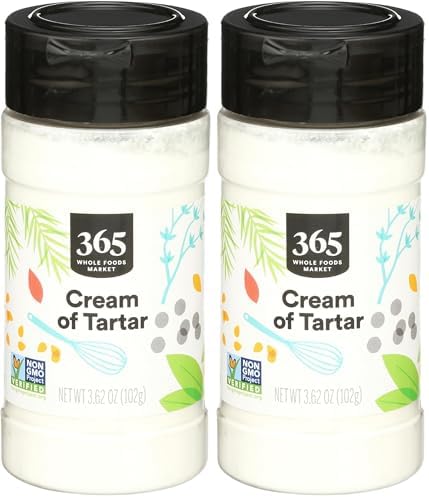 365 By Whole Foods Market, Spice Cream Of Tartar, 3.62 Ounce (Pack of 2)