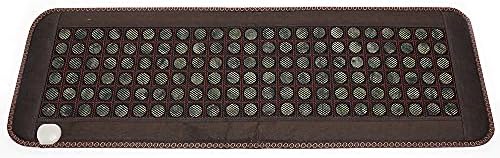 Natural Jade Tourmaline Stone Far-Infrared Therapy Mat Electric Heating Pad