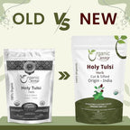 Organic Way Holy Tulsi/Holy Basil Herb Cut & Sifted (Ocimum Tenuiflorum) - Organic & Kosher Certified | Raw, Vegan, Non GMO & Gluten Free | USDA Certified | Origin - India (1/4 LBS / 4 Oz)